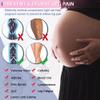beister Maternity Medical Compression Tights, 20-30mmHg Graduated Support Pregnancy Legging with Button Elastic Band & Abdominal Protection, Footless High Waist Compression Pantyhose for Varicosity view 3