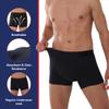 KARSWATT Reusable Absorbent Leak Proof Urinary Incontinence Underwear for Men Bladder Control Breathable Boxer Briefs 3 Pack (Large, Black) view 3