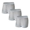 KARSWATT Washable Absorbency Urinary Incontinence Underwear for Men, Leak Proof Boxer Briefs for Bladder Leak Protection 3 Pack (4X-Large, Gray) view 1