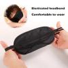 10 Pack Sleep Eye Mask Blindfold Eye Mask Shade Covers for Sleeping, Party Games, Lightweight Sleeping Blindfold Mask for Travel/Sleep/Break/Yoga Nap, Eye Cover for Sleeping with Nose Pad view 3