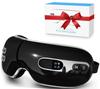 fmlave Eye Massager with Heat and Cooling for Migraines, Dry Eyes, Dark Circles, Bluetooth Music Heat Cold Eye Massager Mask Improve Sleeping Birthday Gifts for Women Men view 1
