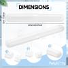 60 Pieces Plastic Toothbrush Holders Portable Travel Toothbrush Case Cover Protector Case Holders for Indoor Outdoor Travel Trip Home Camping School (Clear) view 2