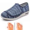 bumuam Women Wide Width Elderly Shoes,Adjustable Closure Lightweight Breathable Swollen Feet Walking Edema Sneakers Men 4.5/Women 5 view 1