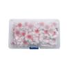 100 Pcs Edible Flowers Cake Topper Cupcake Toppers Decorations, Wafer Paper Pink Cherry Blossom Flowers for Wedding Themed Party Birthday Cake Decoration view 1