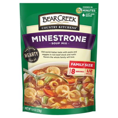 Bear Creek Soup Mix, Minestrone, 8.4 Ounce (Pack of 6)