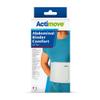 Actimove Professional Abdominal Binder Comfort with Soft Pad | Belly Band for Lower Waist Support for Women | Compression Garment for Post Traumatic & Post Surgical Recovery | White, 12" Medium view 3
