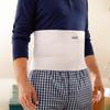Actimove Professional Abdominal Binder for Men | Three or Four-Panel Belly Band for Lower Waist Support | Compression Garment for Post Traumatic & Post Surgical Recovery | White, 3-Panel, Large view 4