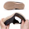 EKSED Women Arch Sandal,Plantar Fasciitis PU Leather Soft Orthopedic Sandal,Fashionable Beach Slipper,Outdoor Toe Sandal view 3