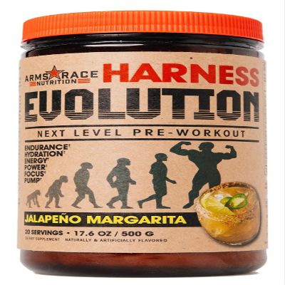 Arms Race Nutrition Harness Evolution Next Level Pre-Workout, 20 Servings (Jalapeno Margarita)