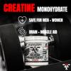 FRONTLINE FORMULATIONS Creatine Monohydrate, Promotes Lean Muscle Growth, Unflavored, Aids Muscle Recovery, Post-Workout Supplement, Veteren Owned and Operated (60 Servings, Creatine Monohydrate) view 4