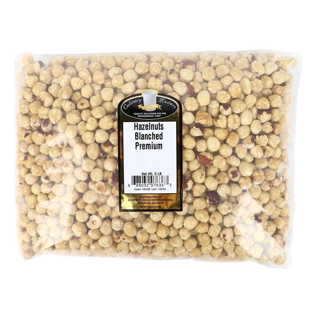 Culinary Masters Premium Blanched Hazelnuts (5 pounds)