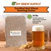 My Brew Supply Torrified Red Wheat Premium Malt Beer Making Grain | Brew Your Own Belgian-Style White and Wit Beer with Wheat Grains | Grown in Western Europe | 10lb Crushed Grain view 2