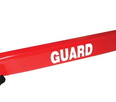 CPR Savers & First Aid Supply Red 50" Rescue Tube with Guard Logo in White