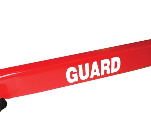 CPR Savers & First Aid Supply Red 50" Rescue Tube with Guard Logo in White
