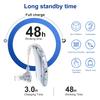 Rechargeable Hearing Aids for Seniors Severe Hearing Loss, Hearing Aids with Noise Cancellation, Hearing Aids, Behind the Ear Hearing Aids (Silver) view 3