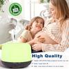 300ML Remote Control Air Diffusers for Essential Oil, Aroma Ultrasonic Scent Diffuser, Aromatherapy Humidfier Diffuser, 7 Color Changing LED Light, Auto-Off, Timer for Home, Room, Office, Kids view 3