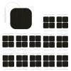48 Pack 2" x 2" Replacement Pads Reuse More Than 45 Times, Upgraded Self-Adhesive Pads, Black view 1