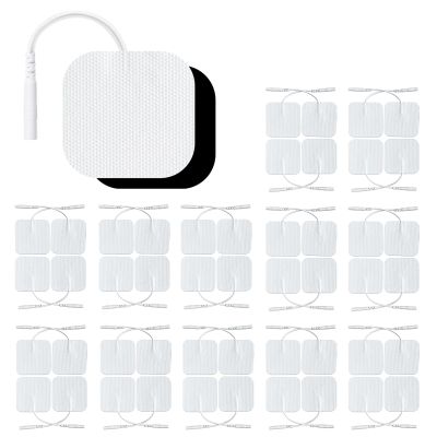 48 Pack 2" x 2" Replacement Pads Reuse More Than 45 Times, Upgraded Self-Adhesive Pads, White