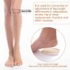 1/2 Inch Heel Lifts for Leg Length Discrepancy Gel Height Increasing Insoles Soft Shoe Lifts for Women Men Uneven Legs Comfort Half Foot Insoles for Heel Pain view 4