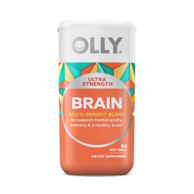 Convergence Ultra Strength Brain Softgels, Nootropic Supplement, 60 Ct