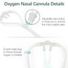 ANSNF Oxygen Nasal Cannula for Adult - 7 ft Soft Tubing, 5 Pack, White view 4