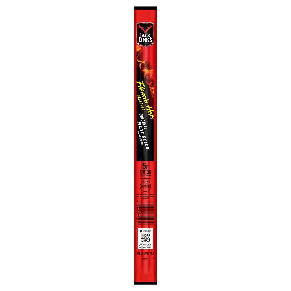 JACK LINKS FLAMIN' HOT JERKY STICKS 0.92OZ