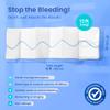 AllaQuix Advanced Kaolin Hemostatic Gauze  Z-Fold Sterile Clotting Bandage (3" x 12 ft, 1-Pack) | Stops Bleeding Fast for Emergency, Trauma, Tactical First Aid, Survival Kits, and IFAKs view 3