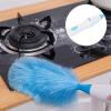 Electric Duster Automatic Duster Brush, 180 Degrees Bendable Rotating Duster with Extension Pole, Dirt Dust Duster for Window Desk Table Furniture view 4