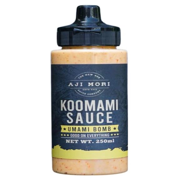 Aji Mori Koo Mami Spicy Mayo Umami Bomb - Mayonnaise with Chili & Authentic Asian Flavor Hot Sauce - Elevate any Dish Like Sushi, Ramen, Sandwich, Chipotle & more w/this Japanese Mayo Sauce