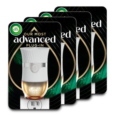Air Wick Scented Oils Advanced Gadget, Essential Oils, Room Freshener, Air Freshener, 4 ct