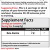 FRONTLINE FORMULATIONS Beta Alanine, Unflavored, Essentials, Train Harder, Recover Faster, Increase Endurance, Veteren Owned and Operated (100 Servings, Beta Alanine) view 2