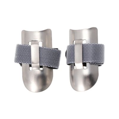 2pcs Shelling Tools for Nut Stainless Steel Finger Nail Cover Finger Guard Finger Protector Cutting Nut Tools