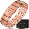 MagnetRX 3X Strength Copper Bracelet  99.9% Pure Copper Bracelets for Men with Magnets  Premium Fold-Over Clasp and Adjustable Bracelet Length with Included Sizing Tool (Legacy)