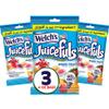 Welch's Juicefuls Juicy Fruit Snacks, Mixed Fruit, Fruit Gushers, Gluten Free, 4 Oz Sharing Size Bags (Pack of 3) view 1