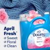 Downy Liquid Fabric Softener, April Fresh 2-in-1 Fresh & Soft, 140 Fl Oz, 190 Loads, Fabric Conditioner For Freshness And Softness view 4