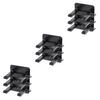 Cabilock 9pcs Hair Dryer Holder Wall Mounted Blow Dryer Rack Adhesive Mounting Space-saving Storage view 1