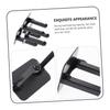 Cabilock 9pcs Hair Dryer Holder Wall Mounted Blow Dryer Rack Adhesive Mounting Space-saving Storage view 4