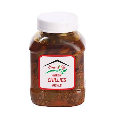 HNL Pickle - Green Chilli, 300g Bottle
