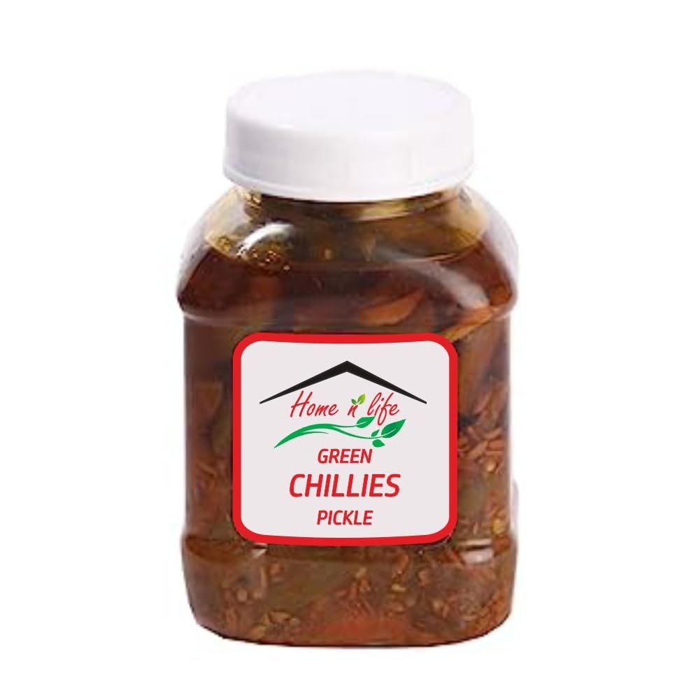 HNL Pickle - Green Chilli, 300g Bottle