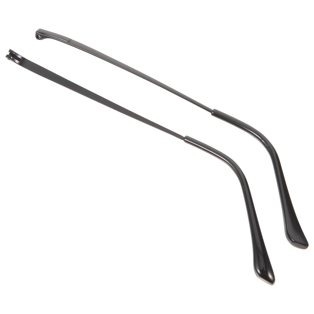 COHEALI 2pcs Spectacle Legs Metal Holder Metal Sunglasses Near Sighted Glasses Eyeglasses Arms Legs Glasses Accessories Sunglasses Replacement Temple Metal Black Double Teeth Frame Holder