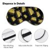 Backwards is Taco Cat Sleep Mask Cute Eye Shade Travel Eyemask with Adjustable Strap for Sleeping view 3