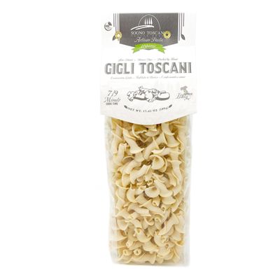 Sogno Toscano GIGLI TOSCANI ARTISAN PASTA - 500 gr / 17.6 oz Bag - Slow dry- Bronze dye- packed by hand. USDA Organic and GMO free. (4)