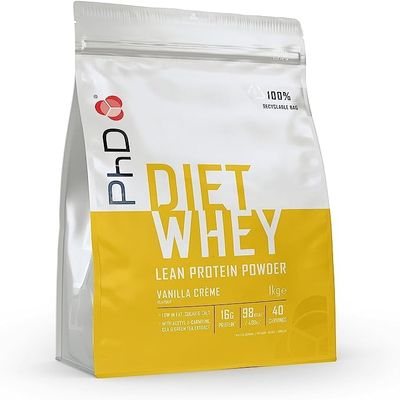 Premier Life Store PhD Nutrition Diet Whey High Protein Lean Matrix, Vanilla Crme Protein Powder, High Protein, 1 kg Bag in Box