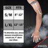 [1 Pack] Elbow Compression Brace Sleeve, Comfortable Arm Support Pain Relief Recovery for Tennis Elbow, Pickleball, Tendinitis, Arthritis, Workout, Weight Lifting Stability, Unisex (Small/Medium) view 2