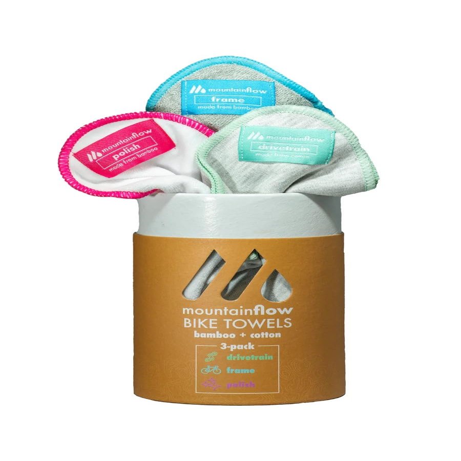 Mountainflow Bike Cleaning Towels - 3-Pack One Color, One Size
