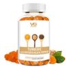 VITA Globe Turmeric Supplement Gummies with Ginger & Black Pepper  250mg Turmeric Extract, Vegan, Non-GMO Herbal Supplement, Daily Wellness Formula  30 Count (Pack of 1) view 1