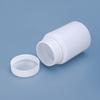 2 Pcs 200ml White Plastic Pill Bottles Empty Medicine Storage Containers Portable Vitamin Tablet Case Refillable Solid Powder Dispenser Holder with Screw Cap view 3