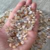 0.5 Pound Natural Semi Tumbled Gemstone Chips, Crushed Mini Crystals, Undrilled Crystal Chips (Cherry Blossom) view 2