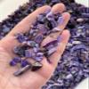 0.5 Pound Natural Semi Tumbled Charoite Gemstone Chips, Charoite Crushed Mini Crystals, Undrilled Crystal Chips (Charoite) view 2