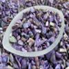 0.5 Pound Natural Semi Tumbled Charoite Gemstone Chips, Charoite Crushed Mini Crystals, Undrilled Crystal Chips (Charoite) view 3